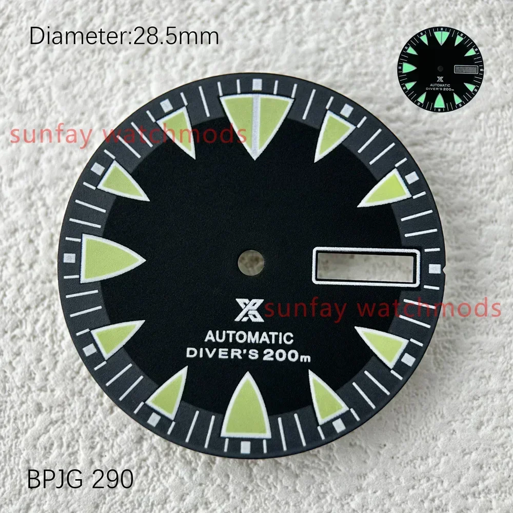 28.5mm Improved Prospex Small Monster Dial NH35/NH36 Movement Watch Accessory Custom Watch