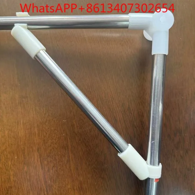 Triangular bed home mosquito net bracket top side tie rod floor mosquito net bracket 15/16 stainless steel paint (5pcs)