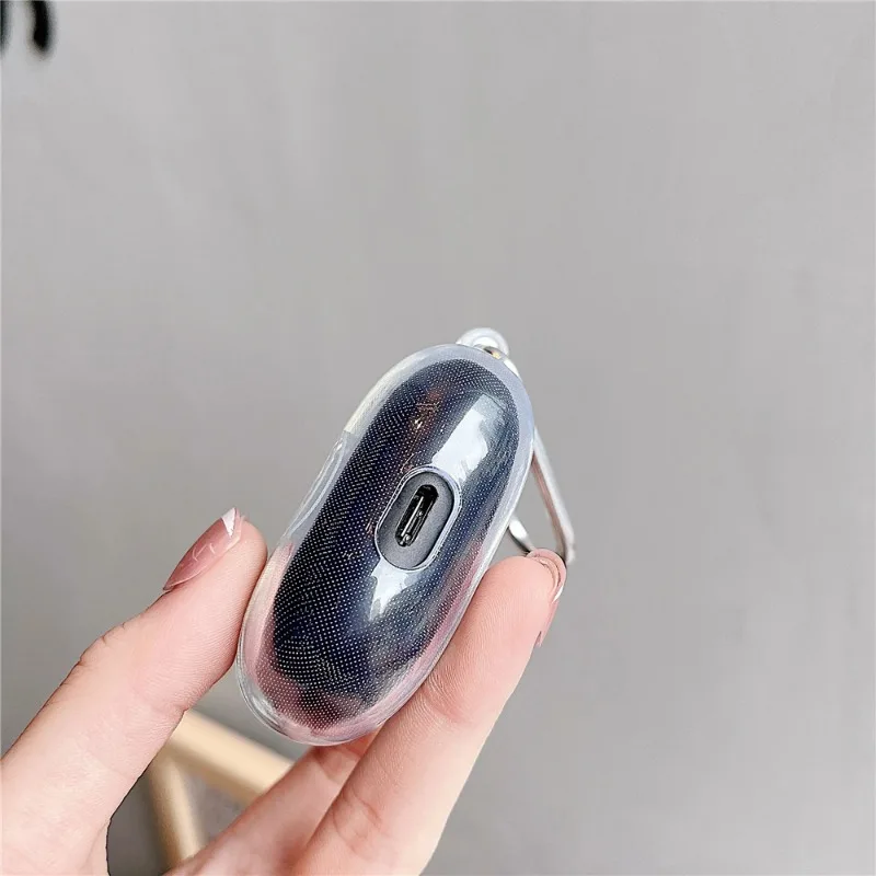 Funny For Smiley Flower Soft Silicone Earphone Case For Xiaomi For Redmi Buds 3 Lite Astronaut Transparent Headphone Protection