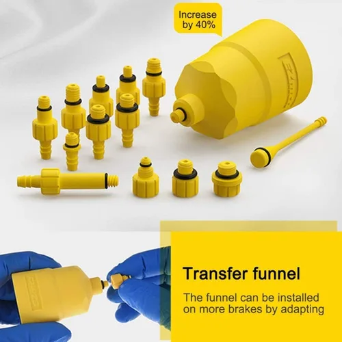 Imagen 2 del producto Kit de purga de aceite de freno de disco hidráulico de bicicleta, herramientas para SHIMANO, SRAM, Avid, MAGURA Series MTB, herramienta de reparación de frenos de bicicleta de carretera Ezmtb