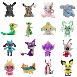 Kawaii Pokemon Pikachu Plush Lovely Jirachi Stuffed Doll Sprigatito Purrloin Gengar Peluche Cute Toys Hobbies Xmas Gift For Kids