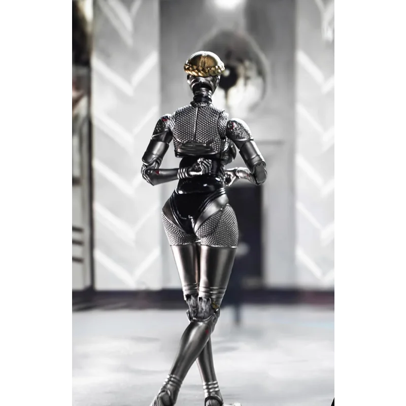 【السلع البقعة】 شخصيات الحركة بمقياس 1/12 من Wikeetoys Atomic Heart Dancing Twinnies Third Party #6