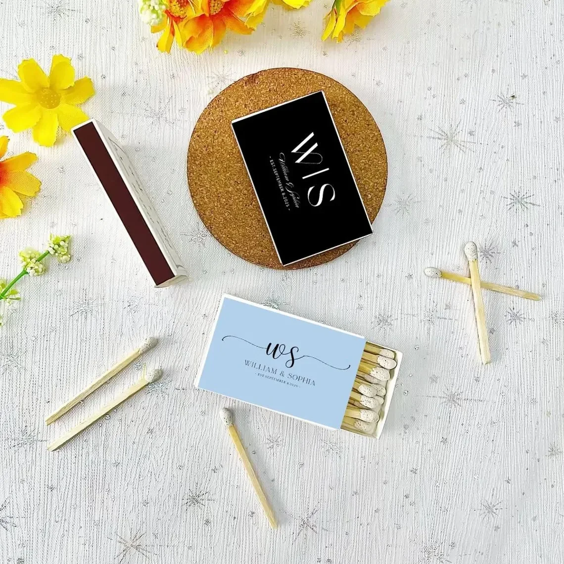 

Свадебные спички на заказ, дизайн «Покоренный любовью», сувениры для свадеб и девичников