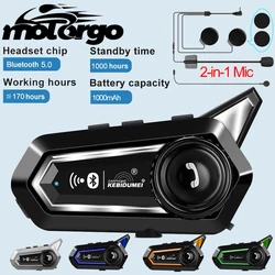 BT31 Motorcycle Helmet Headset Bluetooth Interphone Waterproof Wireless Earphone With Mic Automatic Handsfree Call Answering