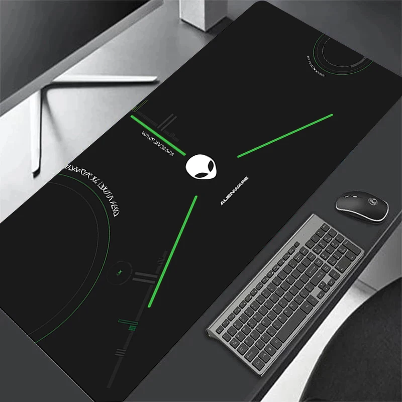 

Large Anti-slip Keyboard Mousepad New Alienware Animation Gaming Mice Pad 400x900mm XXL HD Print Company Office Deskmat Washable
