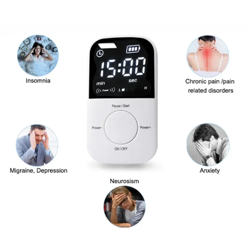 1pc Sleeps meter ring ces insomnia devices vagus nerve stimulator better sleep device