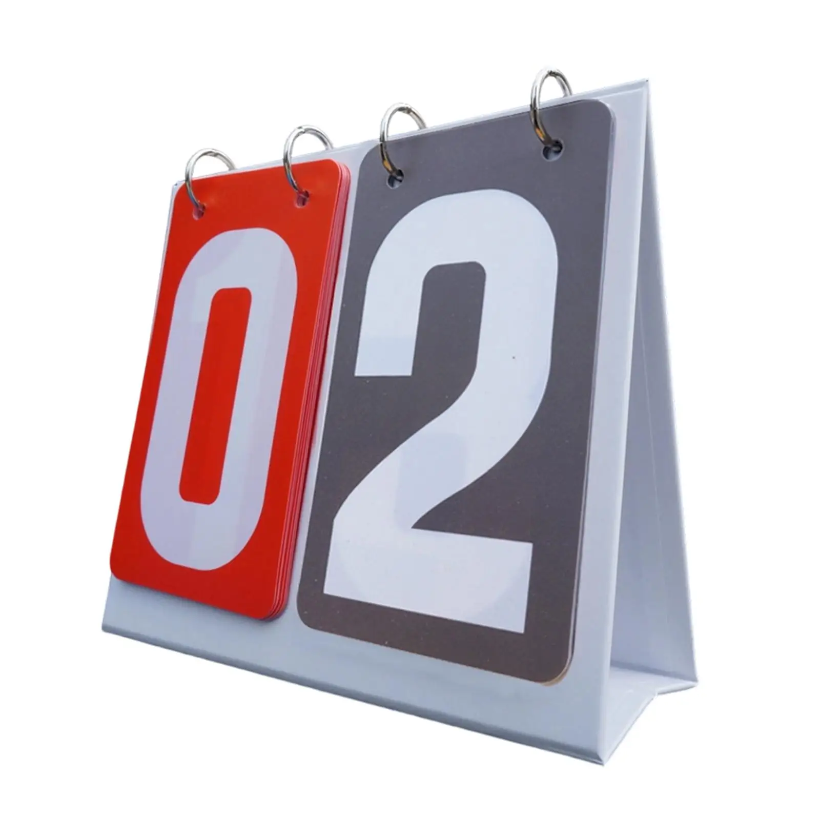 

Sports Scoreboard 2 digits Portable Flip Score Board Score Flipper for Games Competition Volleyball Football Basketball