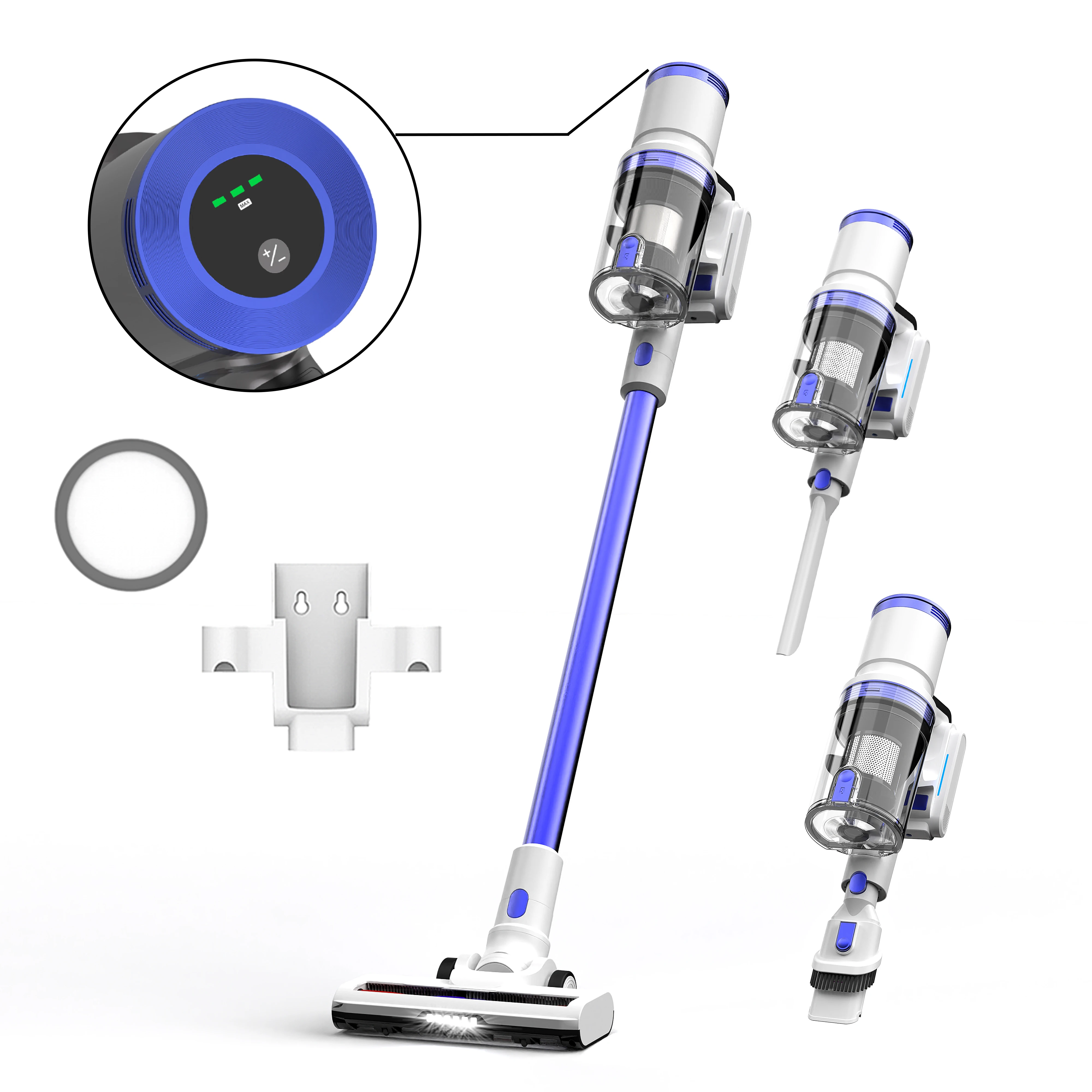 New Color Design Portable Wireless Brushless Vacuum Cleaner for Home With Best Price