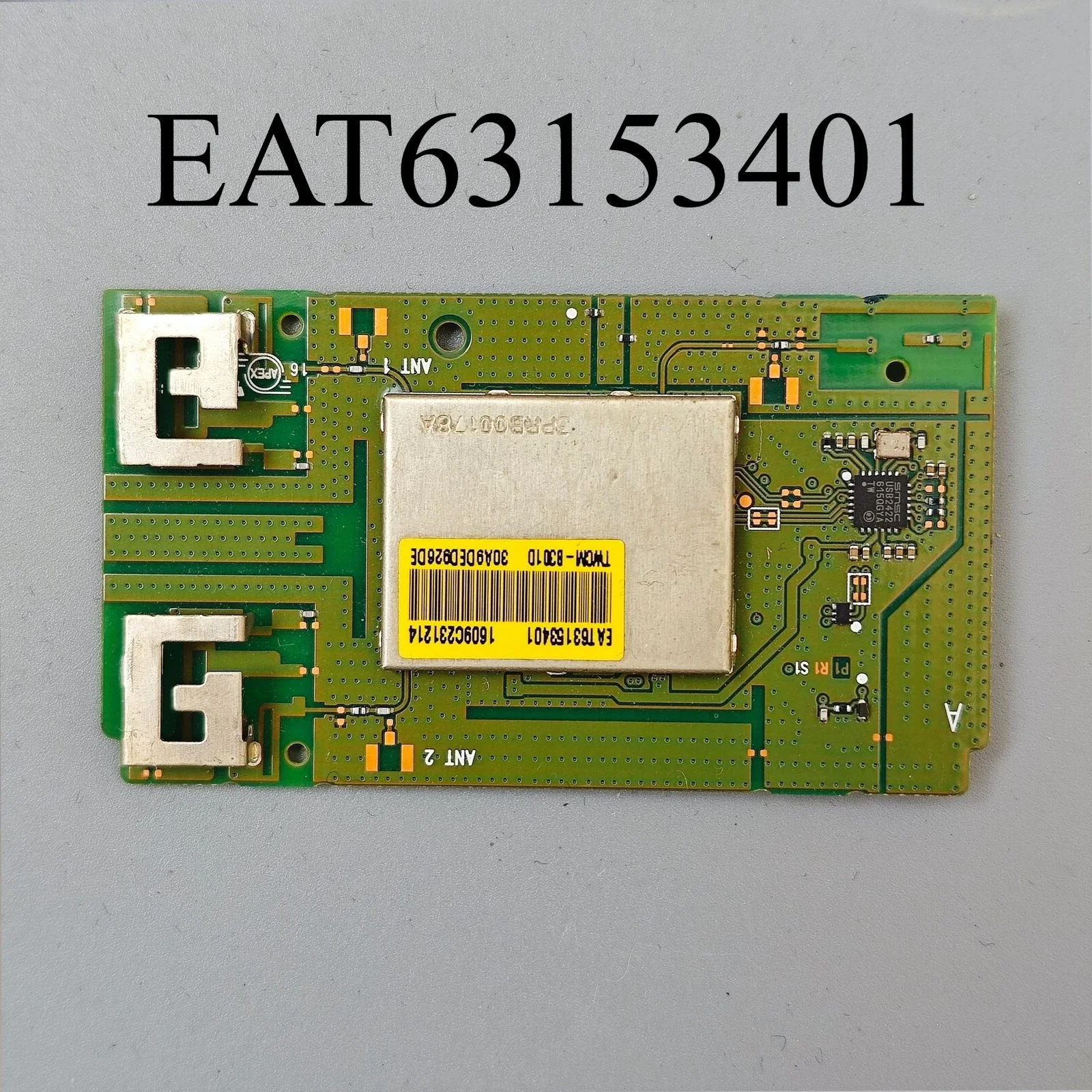 

Модульный WiFi BLUETOOTH-приемник EAT63153401 предназначен для 43UH652T, 49UH652T, 55UH652T, 55UH770T, 55UH950T.