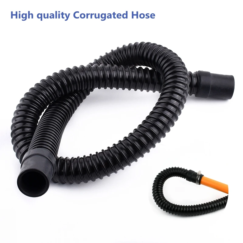 1PC 20/25/32/40/50mm ID Plastic Aquarium Corrugated Pipe Durable Fish Tank Inlet Outlet Joint Water Pipe Aquarium Supplies