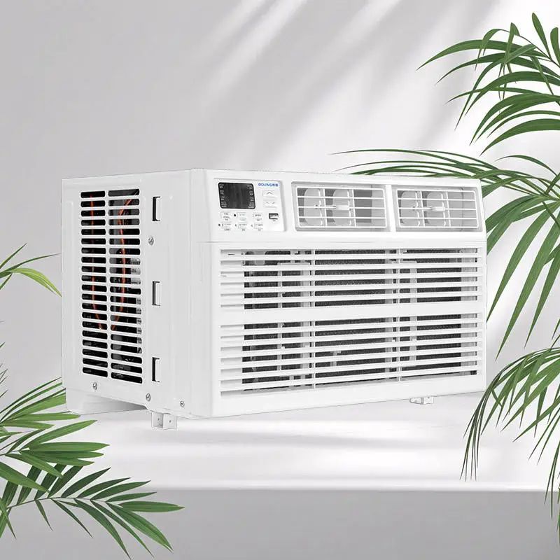 Window Air Conditioner 5000 Btu R32 Eco Refrigerant Cooling Only Through Wall Electric Variable Frequency 110V/240V 50/60Hz AC