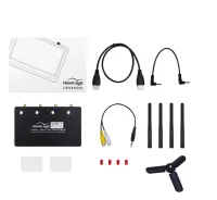 Newest Hawkeye Four eyes V2 4-Channel 5.8G Receiving 4-Segment HDMI TV Output 5.8G Display Screen / Phone for RC Racing Drone