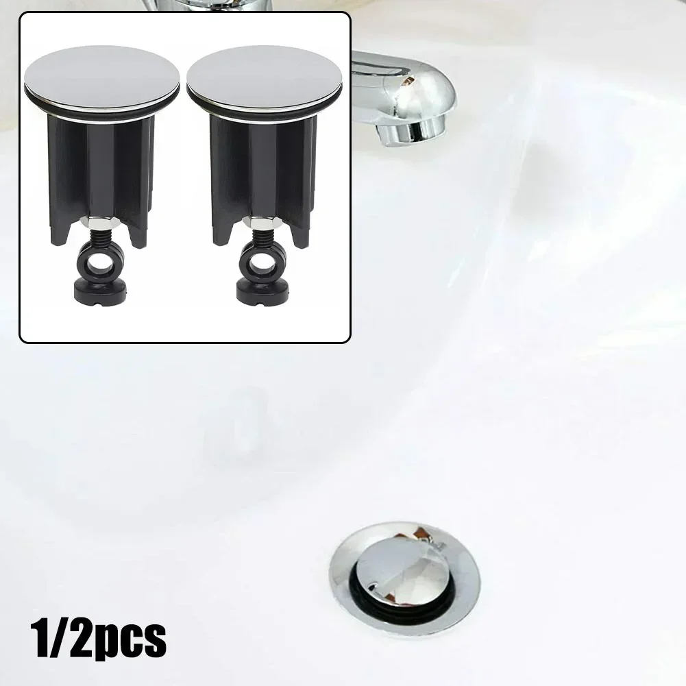 Bathroom Wash Basin Plug Universal Copper Cover Sink 40mm Pop-Up Plug Replacement Drain Plug Bathroom Fixture Accessories Plugs