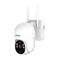 ESCAM QF255  2MP 1080P Solar Power Full Color Wireless PTZ  IP Camera AI Humanoid Motion Detection Home Security CCTV Monitor