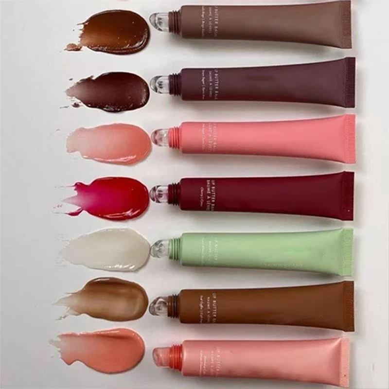 بلسم شفاه طبيعي من الفانيليا البيج، مجموعة أحمر شفاه شفافة مرطبة، ملمع شفاه، مكياج يومي للنساء، العناية اليومية بالشفاه #2