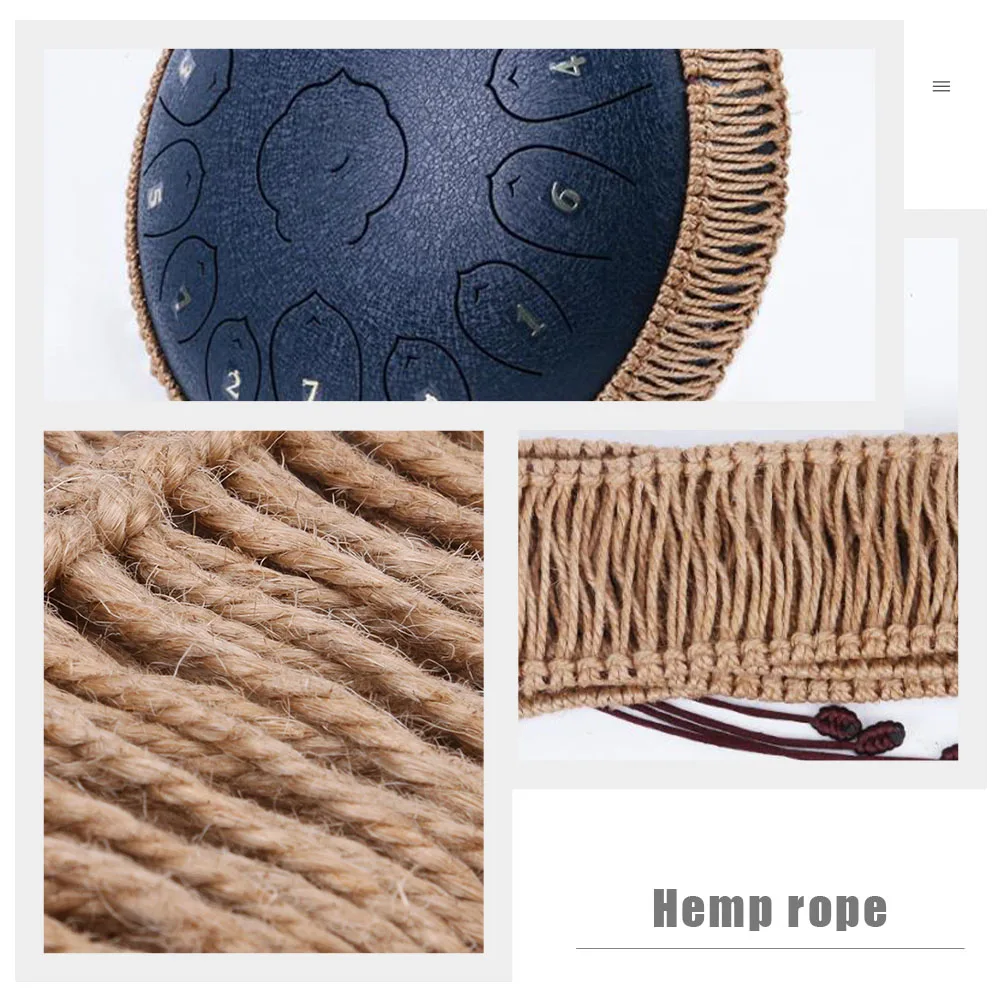 

1pc Ethereal Drum Wrapping Handmade Decorative Durable Chic For Craft Decoration Retro Style Manual Arts Craft Decoration Rope