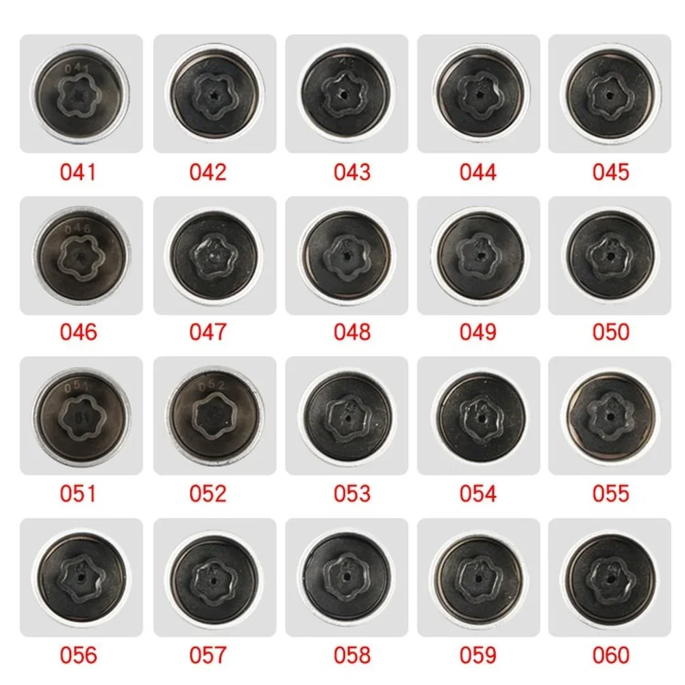 21PCS Car Tire Anti-theft Wheel Bolt Lock Nut Key Sleeve Disassembly Repair Tools For BMW ALL X5 X6 Z4 Head Removal Keys