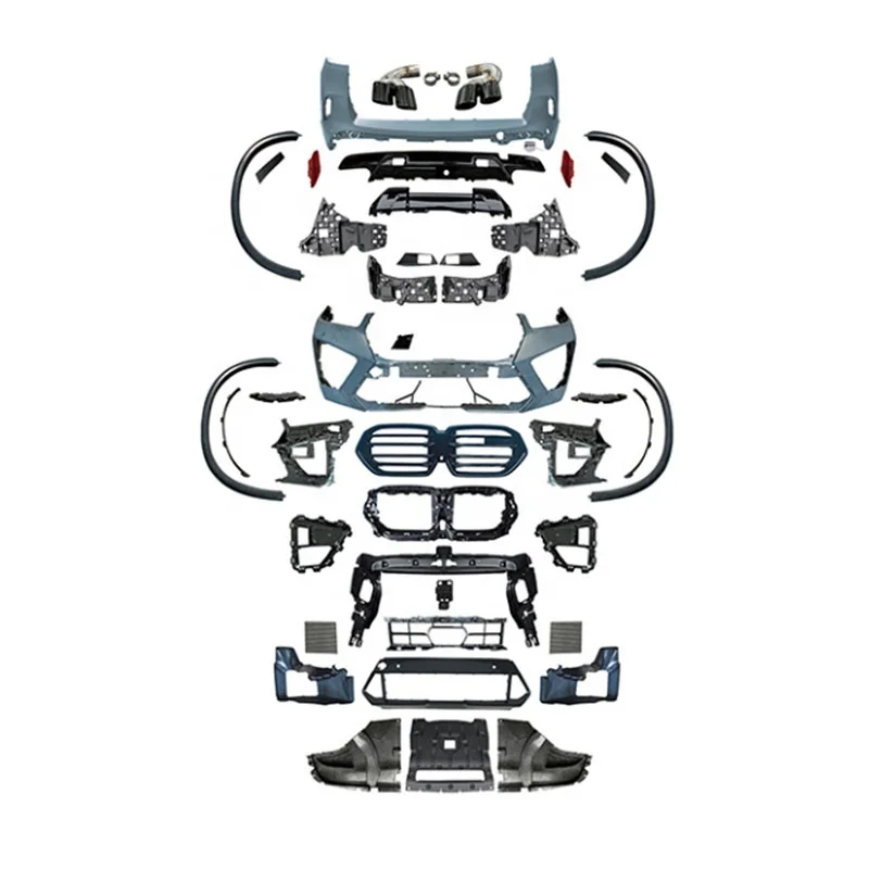 

Popular Hot Sale Newest Car Body Kit with Front and Rear Bumper with Grille Side Skirt for BMW X5 G05/G18 2023 Modified to X5M