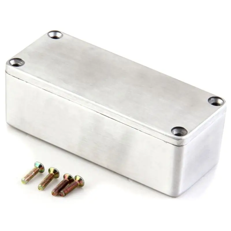 1 Pcs Aluminum Stomp Box Effects 1590A Style Pedal Enclosure FOR Guitar