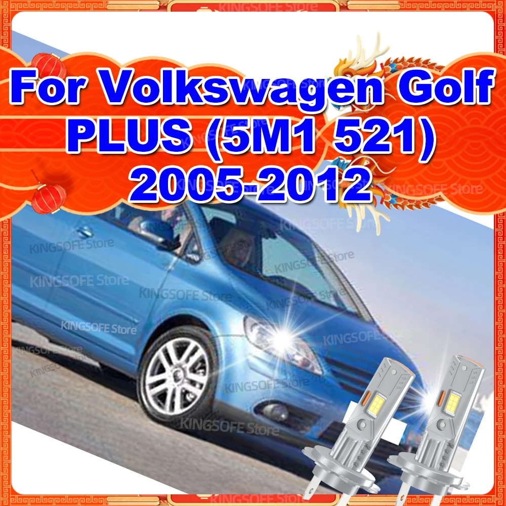 

Led Canbus Lights 1:1 Mini Size Car Headlight Wireless For Volkswagen Golf PLUS 5M1 521 2005-2012 2008 2009 2010 2011