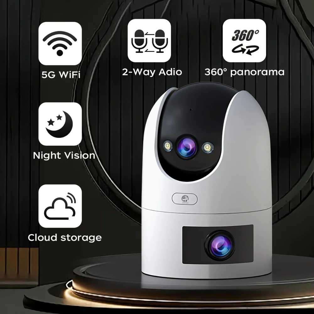 jooan-3mp-dual-lens-dual-screen-ip-camera-24g-5g-wifi-outdoor-ptz-camera-ai-auto-tracking-cctv-camera-audio-video-surveillance