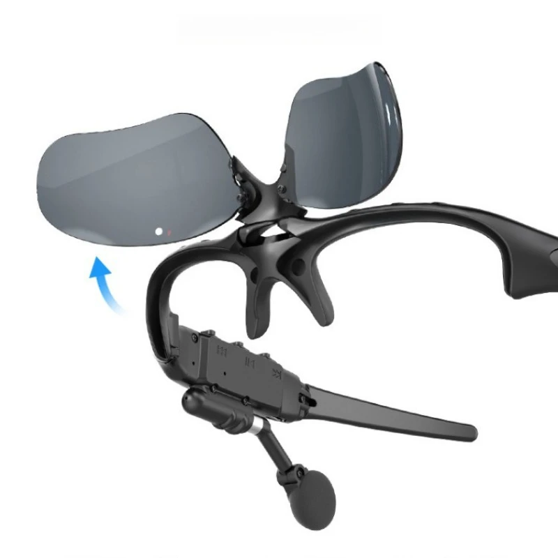 AI Smart Translation Bluetooth Glasses, Open‑Ear Audio Smart Glasses, Music Call Voice Assistant, Outdoor Sports Travel