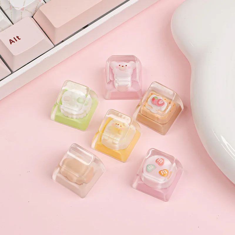 

ESC Keycap Customized Original Handmade Resin Keyboard Cap for MX Switch Mechanical Keyboard Accessories Cute Point Keycap Gift