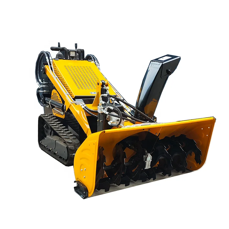 High-power snow blower made in China, suitable for many complex terrains, with snow shovel attached