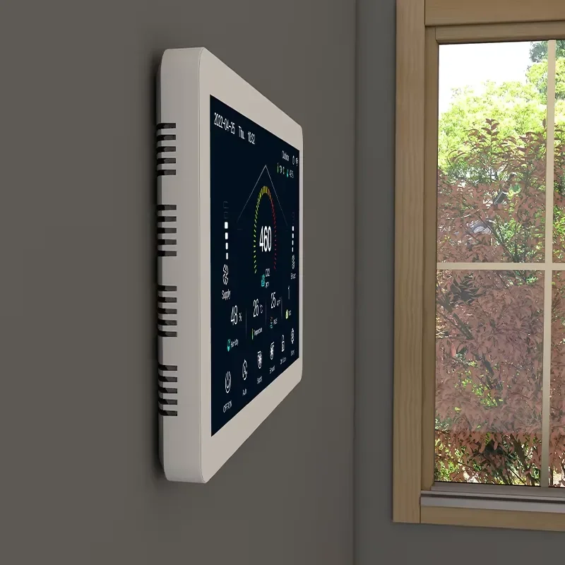 HRV ERV MVHR HVAC System Controller Suitable for AC EC DC Fans 7'' Smart Home WIFI RS485 Controller - view 5