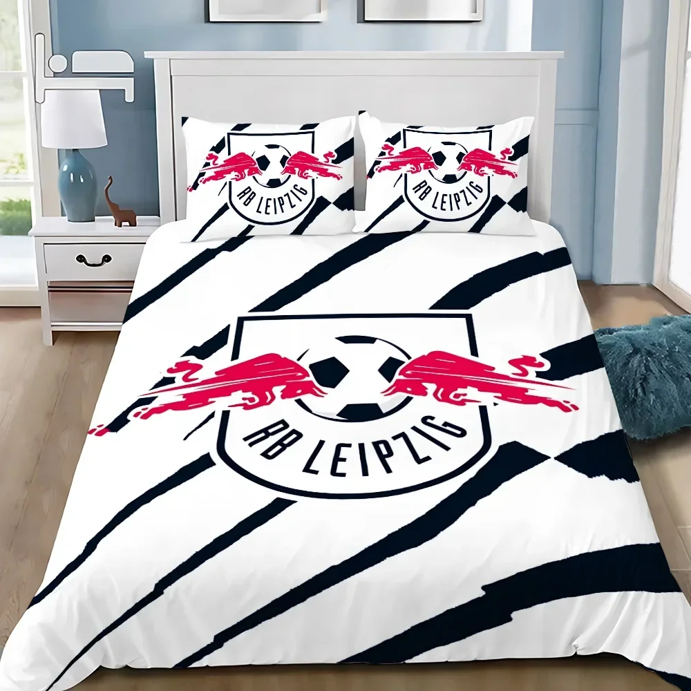 Duvet Cover Pillowcase Bedding Set R-RB-B L-Leipzigs Adult Boy Girl Bedroom Decoration Children Gift Single Double Large Size