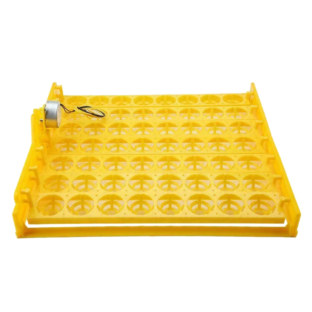 110V Automatic Egg Turner 56 Eggs Incubators Tray Quail Chicken Goose