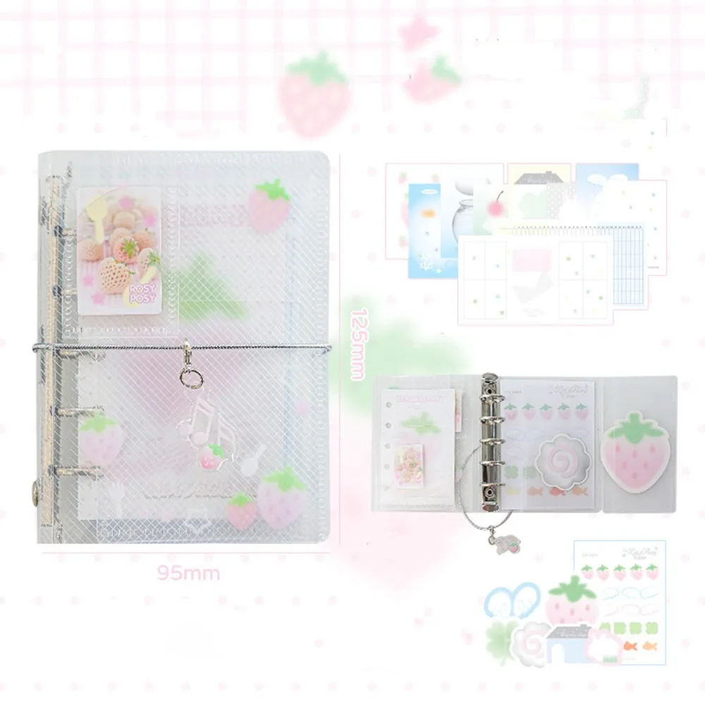 สมุดบันทึกการ์ตูนแบบหลวมพกพาสะดวก สมุดบัญชีแบบมือถือ สมุดบันทึกขนาดเล็ก ของขวัญสำหรับเด็ก