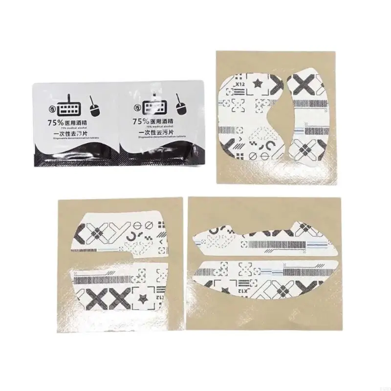 Couverture de poignée de souris ergonomique, autocollant antidérapant pour ATK X1 PRO MAX, utilisation Ultra étendue, conception respirante, réduit la Fatigue des mains