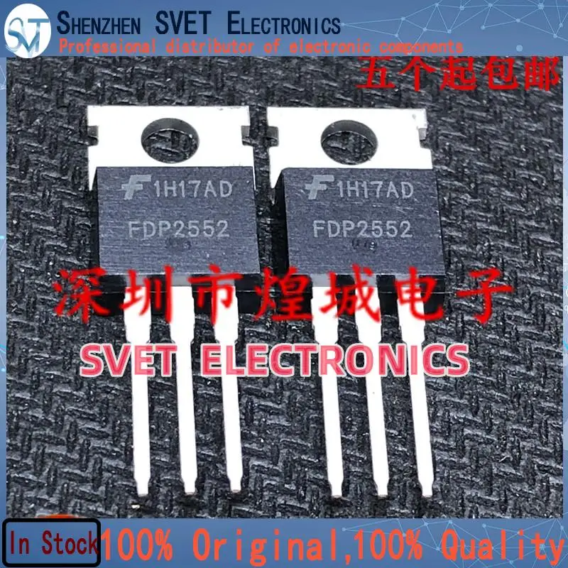 10PCS-50PCS  FDP2552  MOS TO-220 150V 37A  Original In Stock Fast shipping