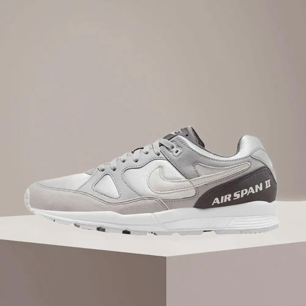 Nike Air Span II Classic Retro Design Slip-Resistant, Durable, Comfortable Support Everyday Athletic Shoes BQ8164-001