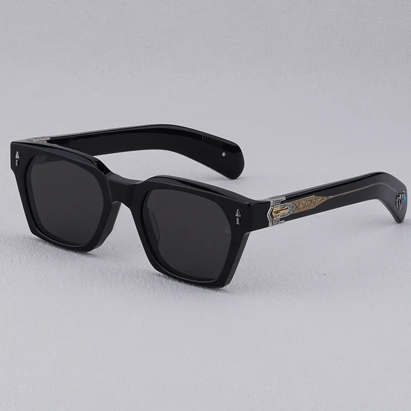 STERETT New Style Vintage Retro Personality Sunglasses Model Trendy Luxury Brand Cool High Fashion Acetate Square Sunglasses