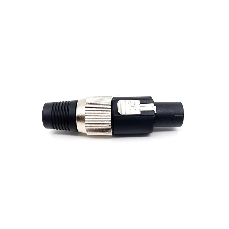 5/20/100PCS New Metal Four-Core Professional Plug 4Pin Speaker Plug NL4FC Audio Plug Ohmic Plug