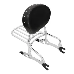 Motorcycle Backrest Sissy Bar & Luggage Rack For Indian Chieftain Limited Springfield Dark Horse Roadmaster Chief Springfield