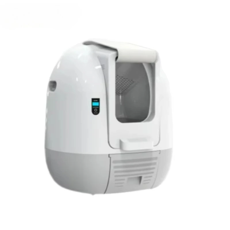 

Smart Cat Litter Box with Easy Clean & Automatic Odor Control System