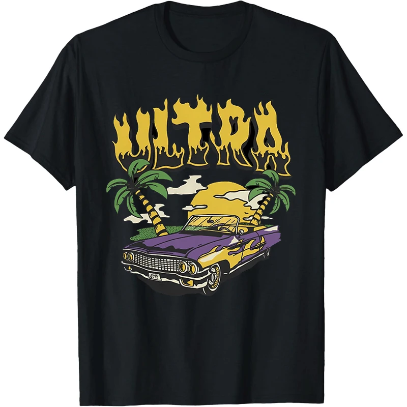 

American Retro Style Street Fashion Shirt Man Tshirt Streetwear Fashionable Short Sleeves Summer Shirt Casual Wear Sudadera Tee