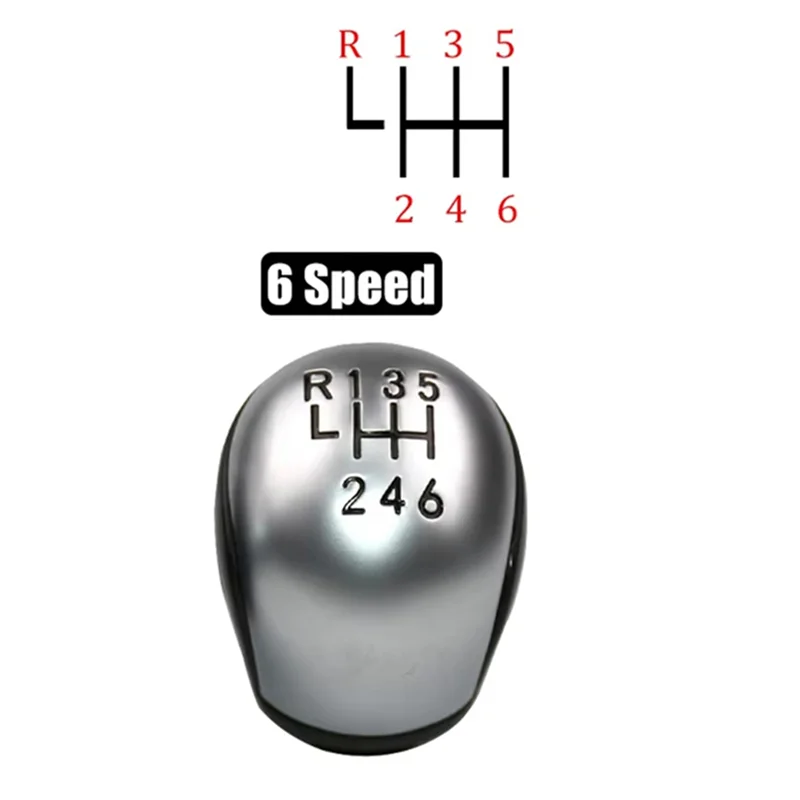 

Car Manual 6 Speed Gear Shift Knob Lever Stick For Citroen C5 2001-2008 407 RCZ Brand New Look Car Accessories