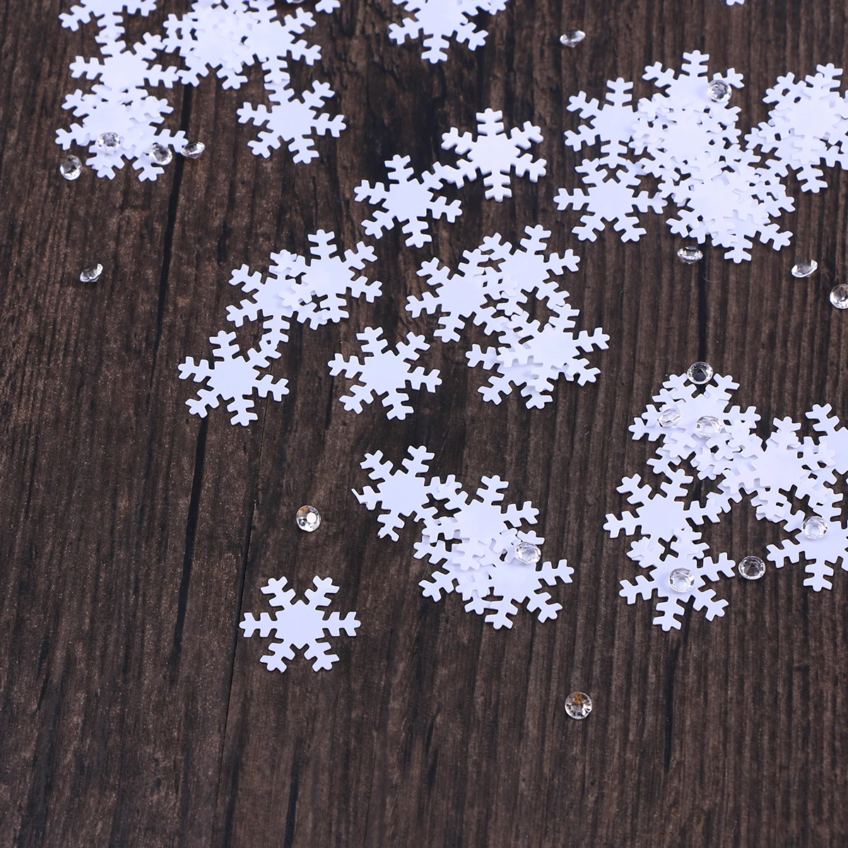 

30G Christmas Confetti Sparkling Resin Glitter Wedding Birthday Party Decoration Snowflake Diamond Shape No Glitter Falling Off