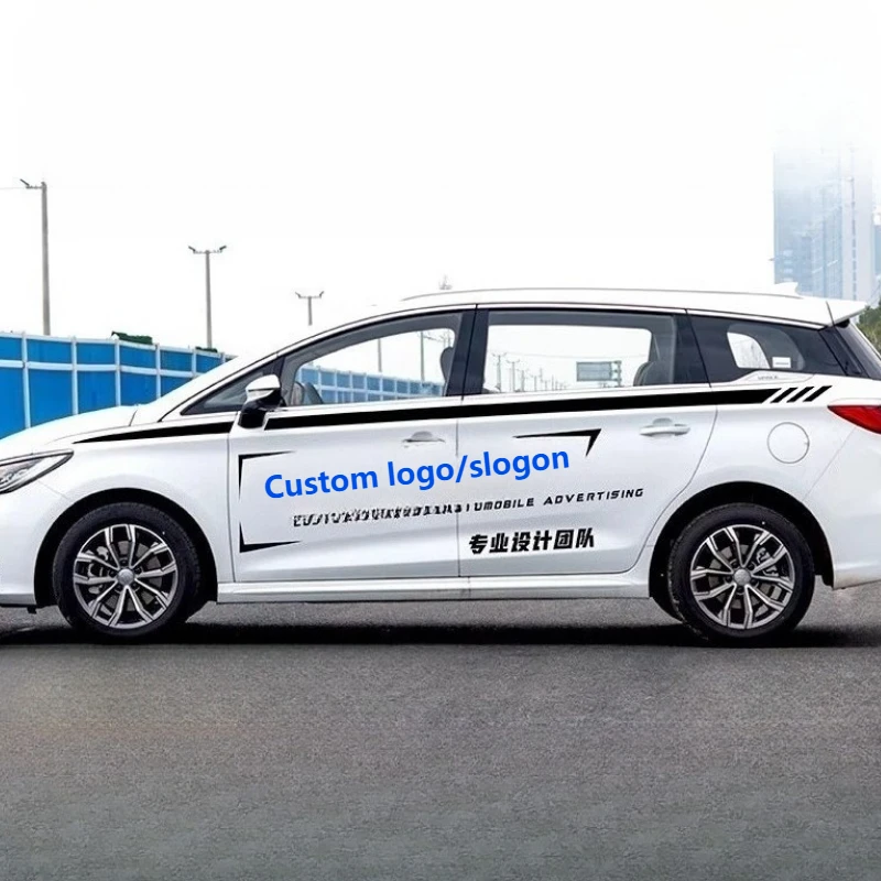 

Customizable Removable Car Stickers Advertising Logo Window Decals Promoting Sticker