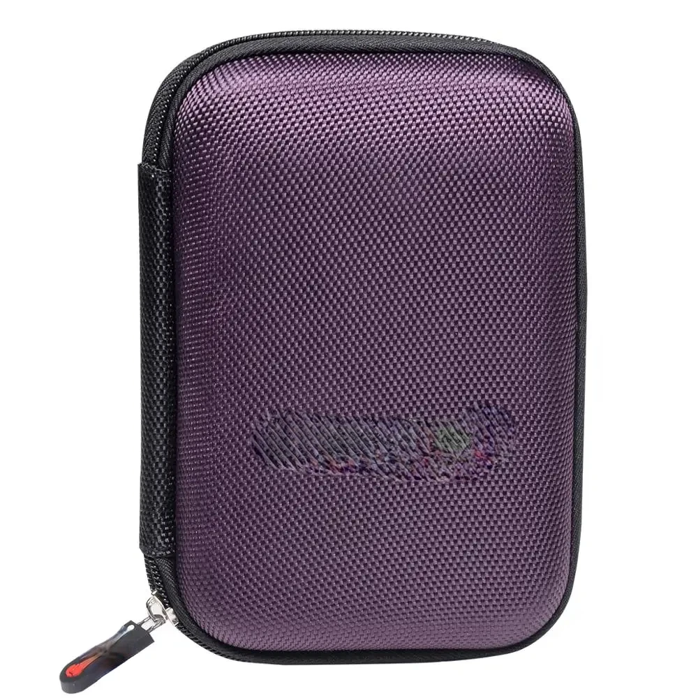 2.5 inch hard disk box solid color protection bag portable hard disk case suitable for hard disk storage protection