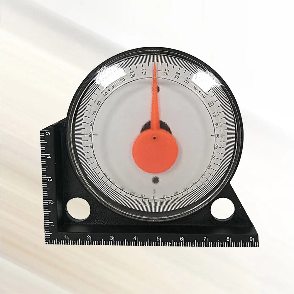 

Pointer Type Inclinometer Angle Meter High Precision Protractor for Tile Fixing Woodworking Construction Digital