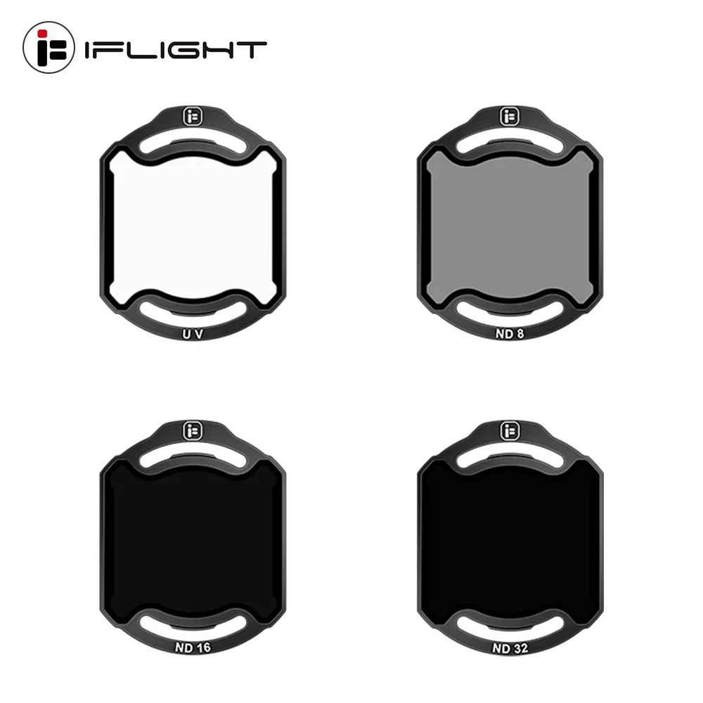 

IFlight O4 Air Unit Pro ND Набор фильтров УФ-фильтр/ND8/ND16/ND32 для DJI O4 Pro Air Unit FPV DIY Запчасти