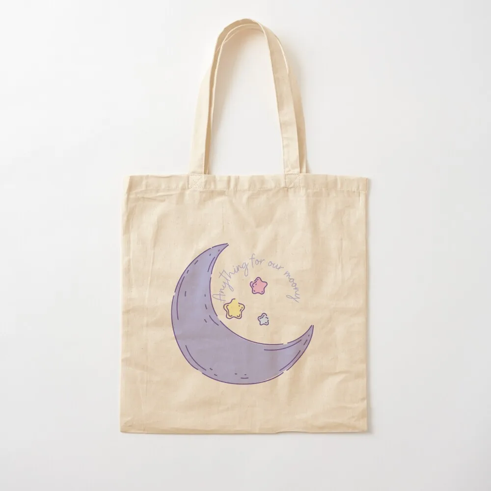 Anything for our moony Tote Bag cute tote bag shopper bags Shopper bag Canvas Tote