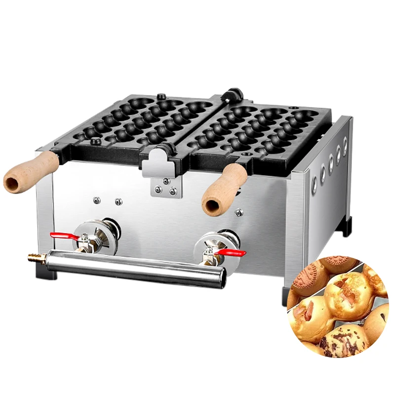 Snack Machine Balls Taiyaki Baking Pan Ball Waffle Makers Machine Electric Skewer Waffle Maker