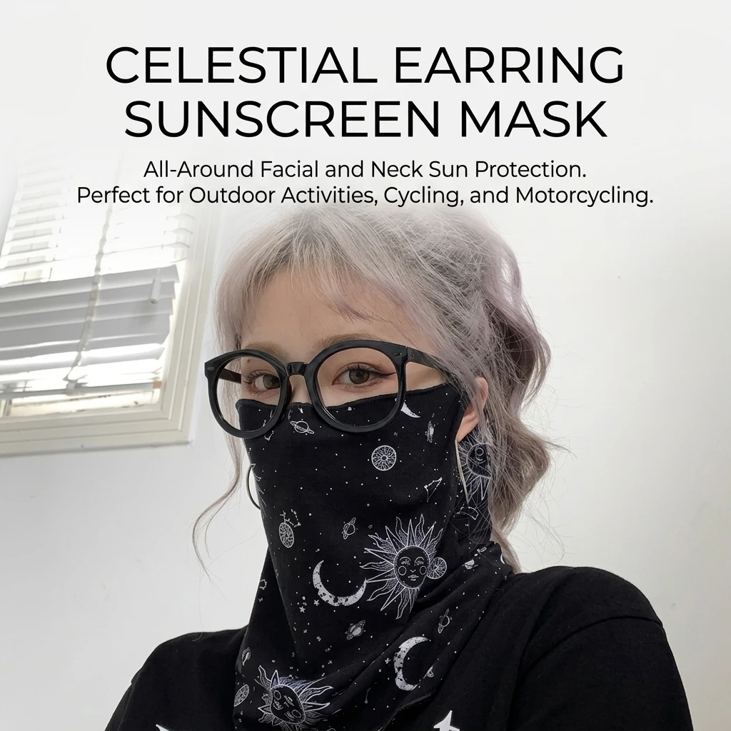 UPF50+ フルフェイスサンマスク フード ネックカバー  - Sports Mask Breathable のレビューと価格