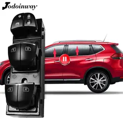Power Window Switch LED Glass Lifter Closer Button For Nissan Leaf Qashqai j11 x-trail t32 rogue Murano Serena C26 C27 Pulsar